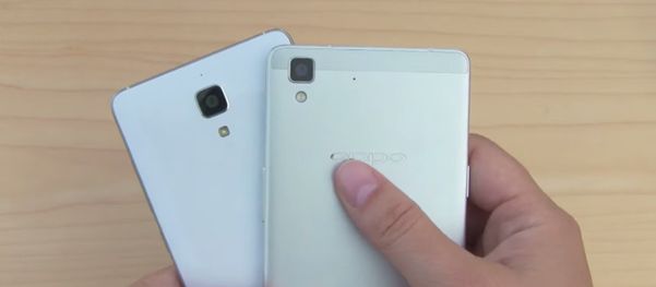 Camera Oppo R7 và Xiaomi Mi4