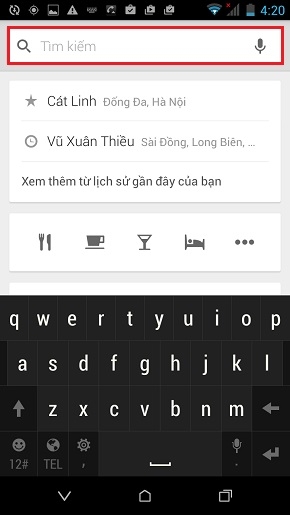 Chia sẻ vị trí hiện tại của bạn với người khác qua Bản đồ