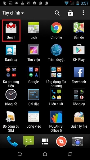 Hiển thị các mail chưa đọc trên Gmail