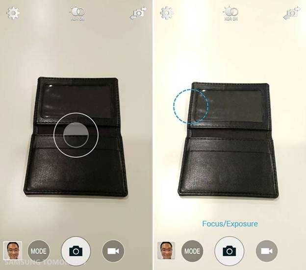 Khả năng tự động phơi sáng trên Galaxy Note 4