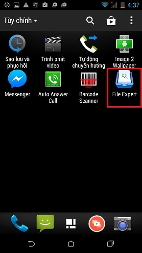 Sao lưu ứng dụng Android