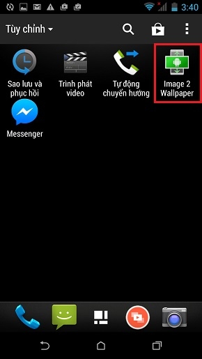 Cài full ảnh màn hình mà không cần phải cắt