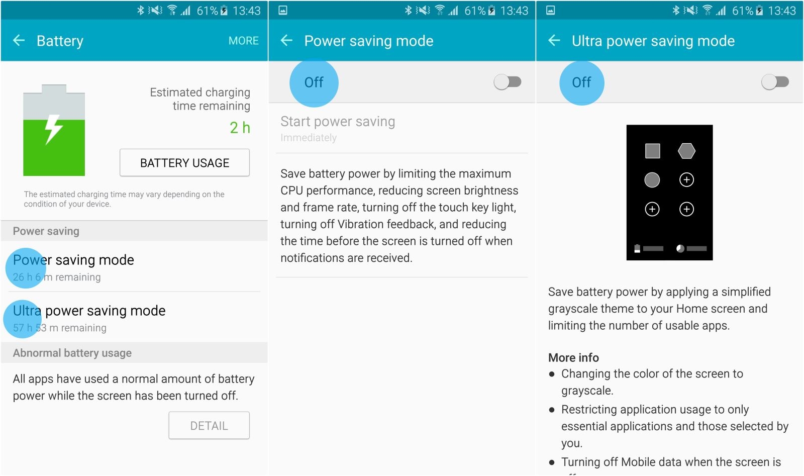Cách tăng tuổi thọ pin cho Samsung Galaxy S6