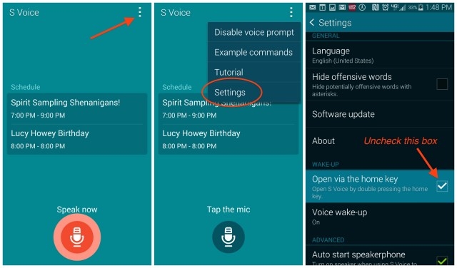Xóa bỏ S Voice trên Galaxy S5