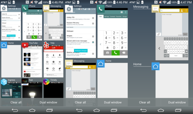 Thay đổi kích cỡ của trình ứng dụng trên LG G3