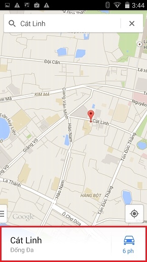 Chia sẻ vị trí hiện tại của bạn với người khác qua Bản đồ