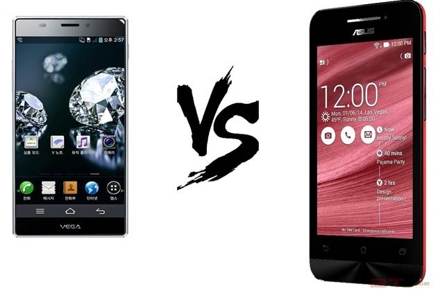 Pantech Vega Iron và Zenfone 6