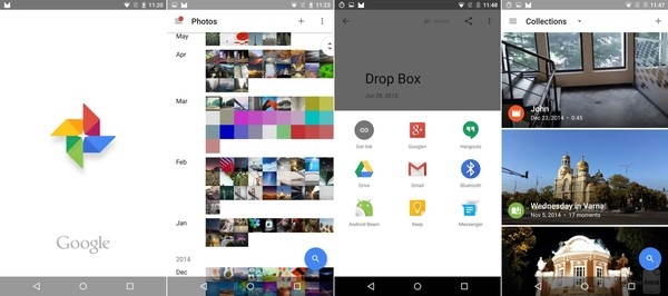 Ứng dụng Google Photos Android M