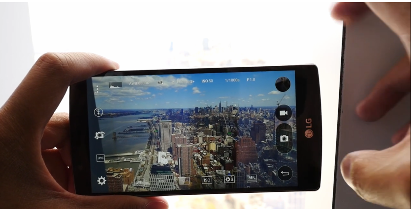 Chụp ảnh với LG G4