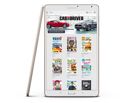 Tin tức cập nhật liên tục trên Samsung Galaxy Tab S 8.4