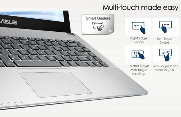 bàn phím của Asus X450CA