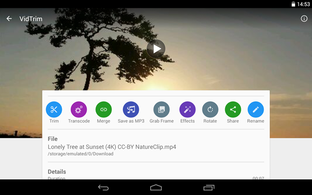 VidTrim - Video Editor
