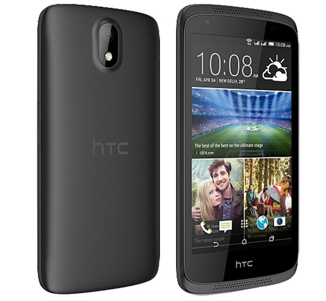 Thiết kế kiểu dáng mềm mại, trẻ trung của HTC Desire 326G Dual Sim