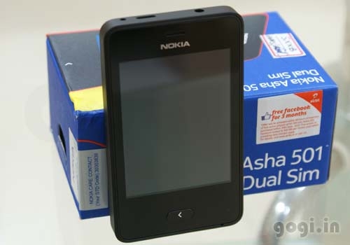 Camera của Asha 501 sử dụng ống kính Carl Zeiss cao cấp