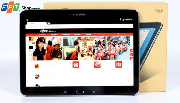 Camera ấn tượng trên Samsung Galaxy Tab 4 10.1 T531