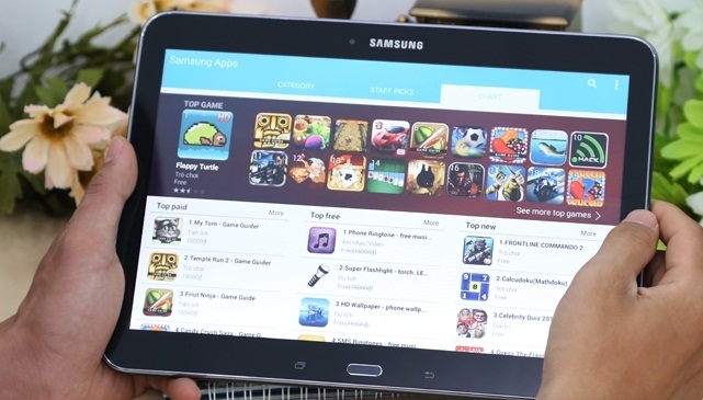màn hình của Galaxy Tab 4 10.1 T531