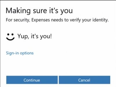 Nhận dạng khuôn mặt với tính năng Hello của Windows