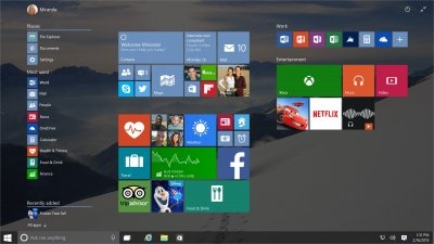 Nút Start Menu mới