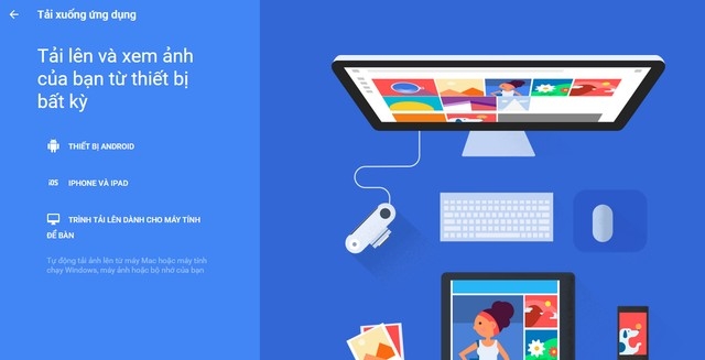 cài đặt Google Photos cho Windows