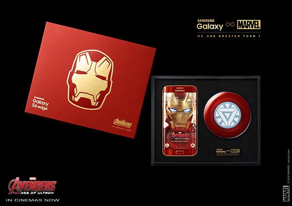 Samsung Galaxy S6 Edge phiên bản Iron Man