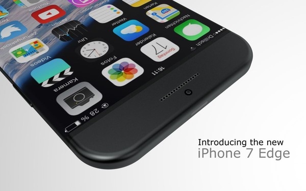 Đột phá với iPhone 7 concept không viền màn hình