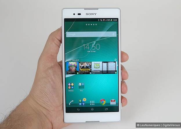 Màn hình của Sony Xperia T2 Ultra