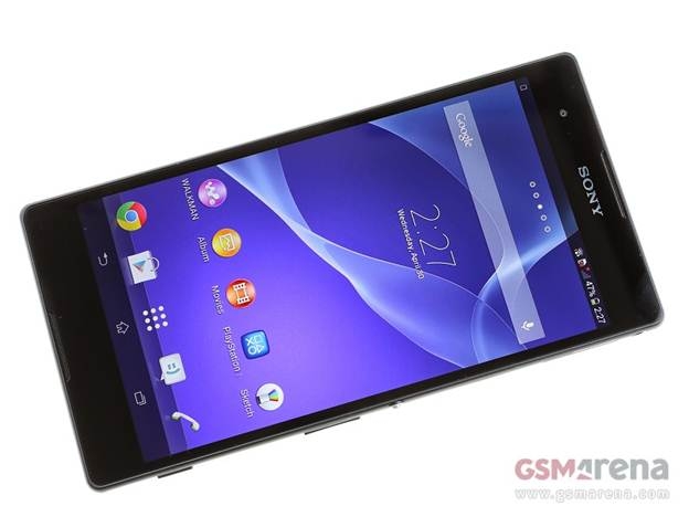 Thiết kế Sony Xperia T2 Ultra Dual