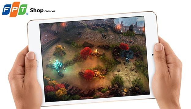 Trải nghiệm tốt hơn với màn hình Retina của iPad Mini 3