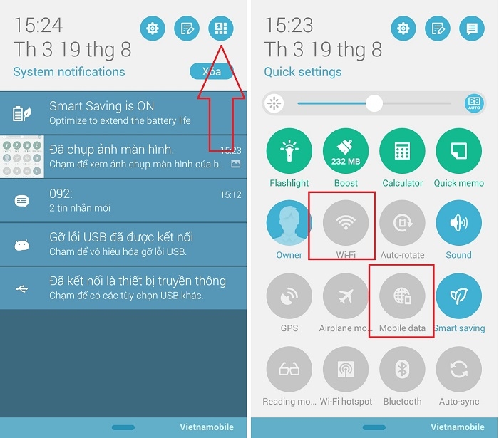 Tắt Wifi và 3G khi không sử dụng đến