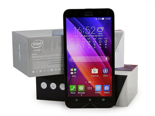hình ảnh chiếc Asus ZenFone 2