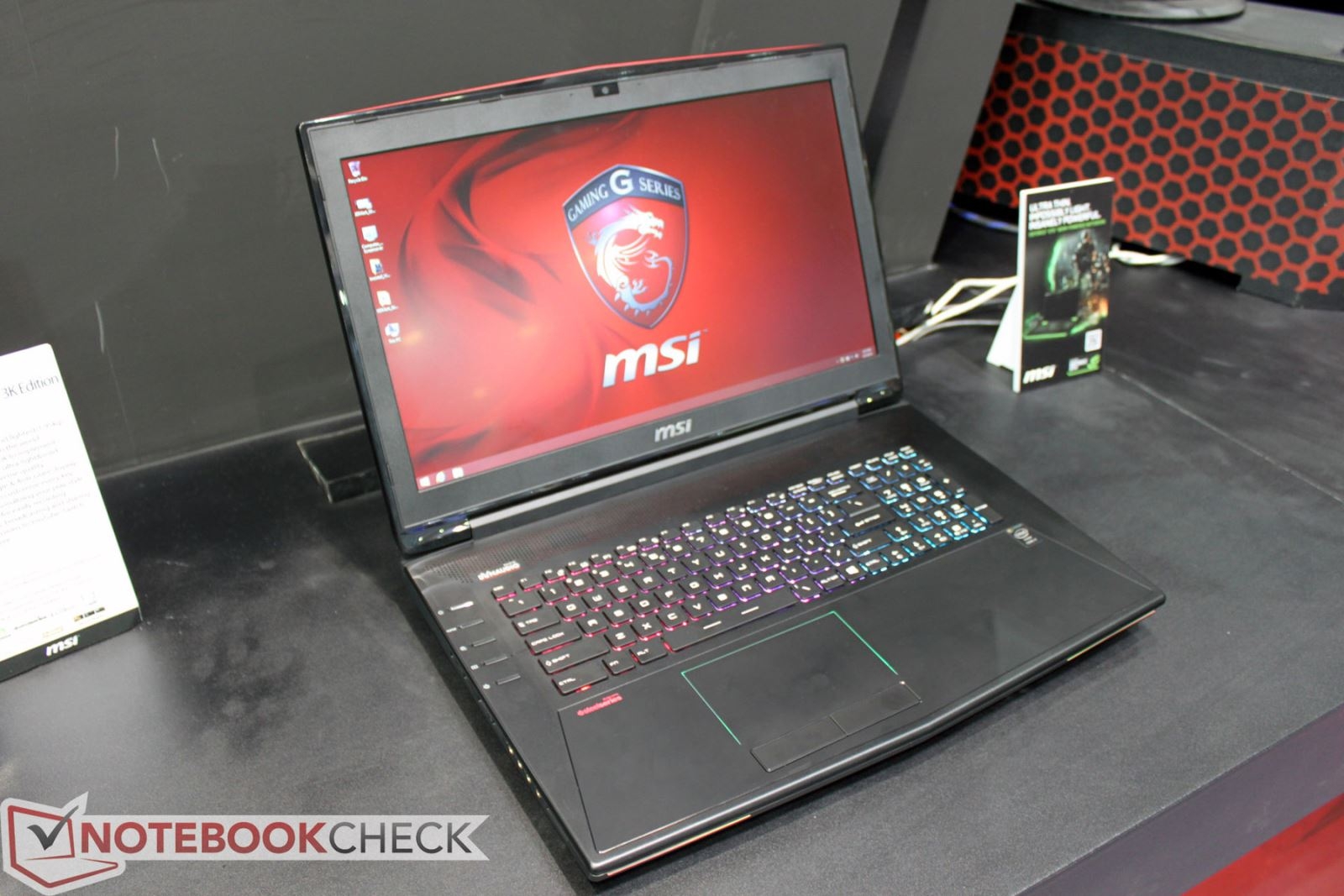 Chơi game bằng mắt với laptop MSI