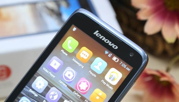 Tinh nang Lenovo A526 Aurora Blue