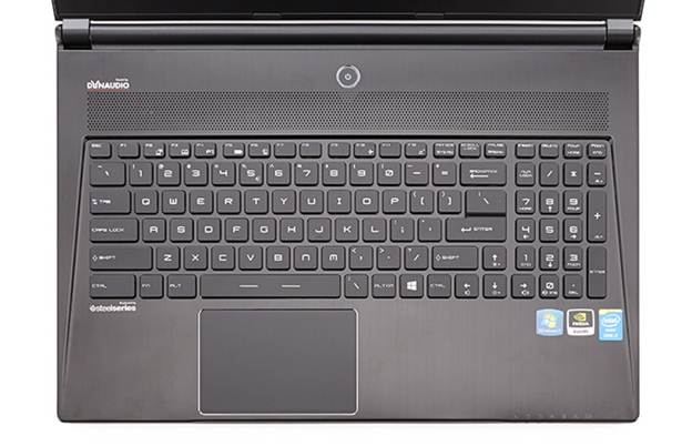 bàn phím và touchpad của MSI WS60