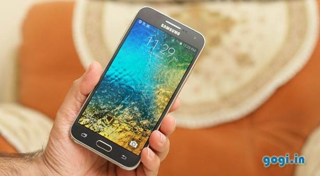 Thiết kế của Samsung Galaxy E5