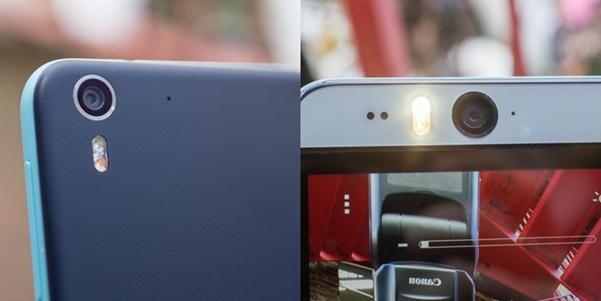 Camera chính và phụ của HTC Desire Eye