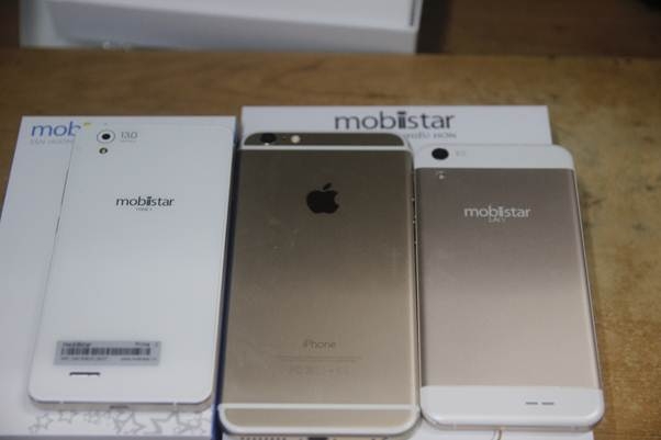 Mobiistar Prime X và Mobiistar Lai Y với iPhone 6 PLus