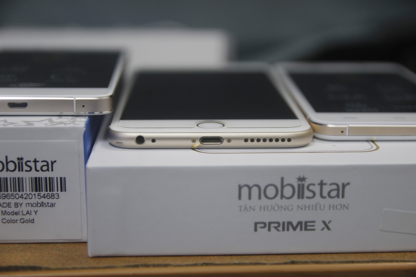 Mobiistar Prime X và Mobiistar Lai Y với iPhone 6 PLus