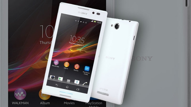 Trang bị camera lên đến 8MP trên chiếc smartphone Sony Xperia C C2305