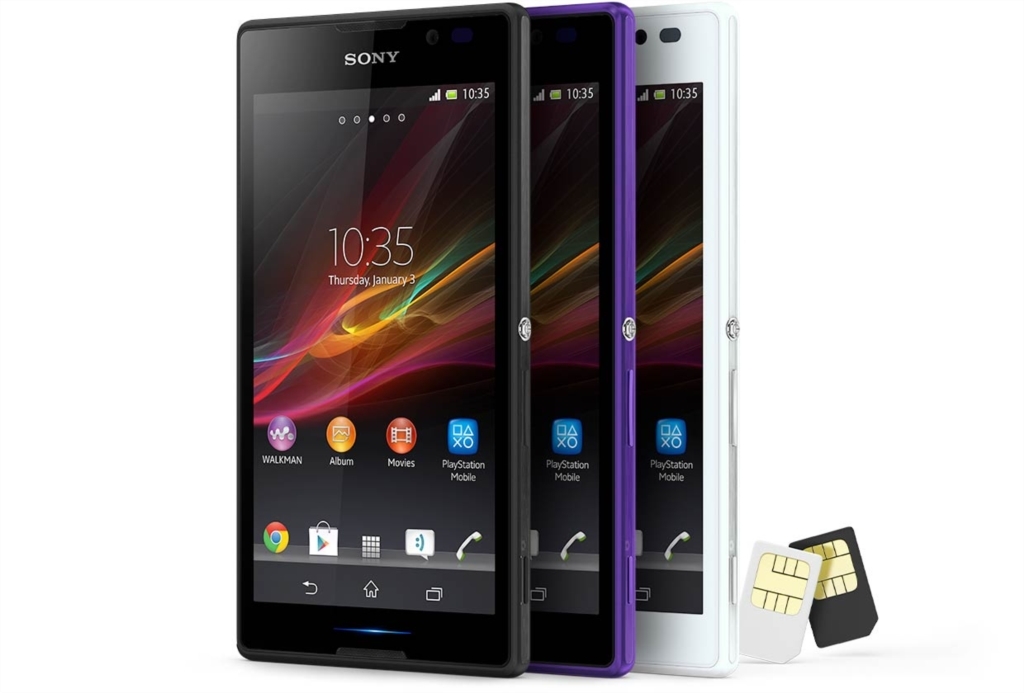 thiet ke Sony Xperia C C2305