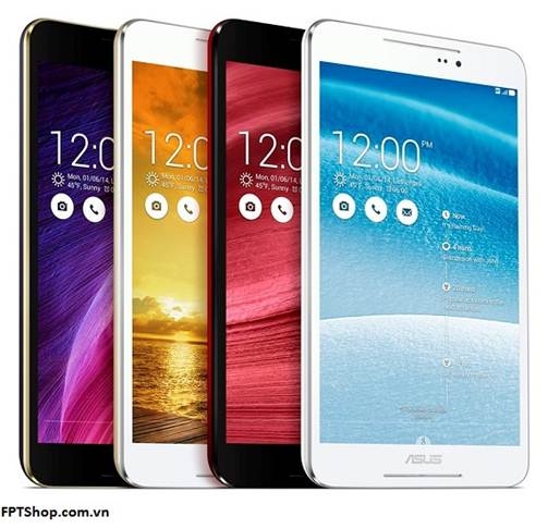 Asus Fonepad 8 FE380CG có nhiều màu sắc khác nhau