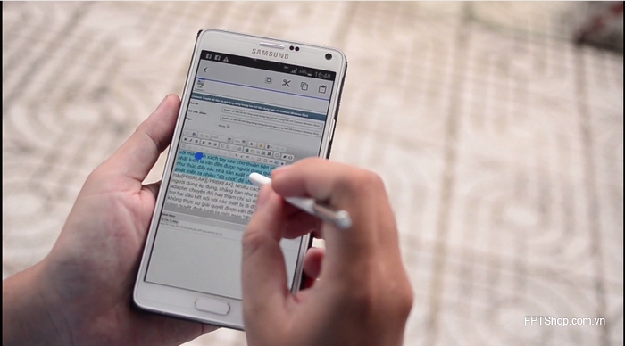 Quét chọn và lưu văn bản từ website