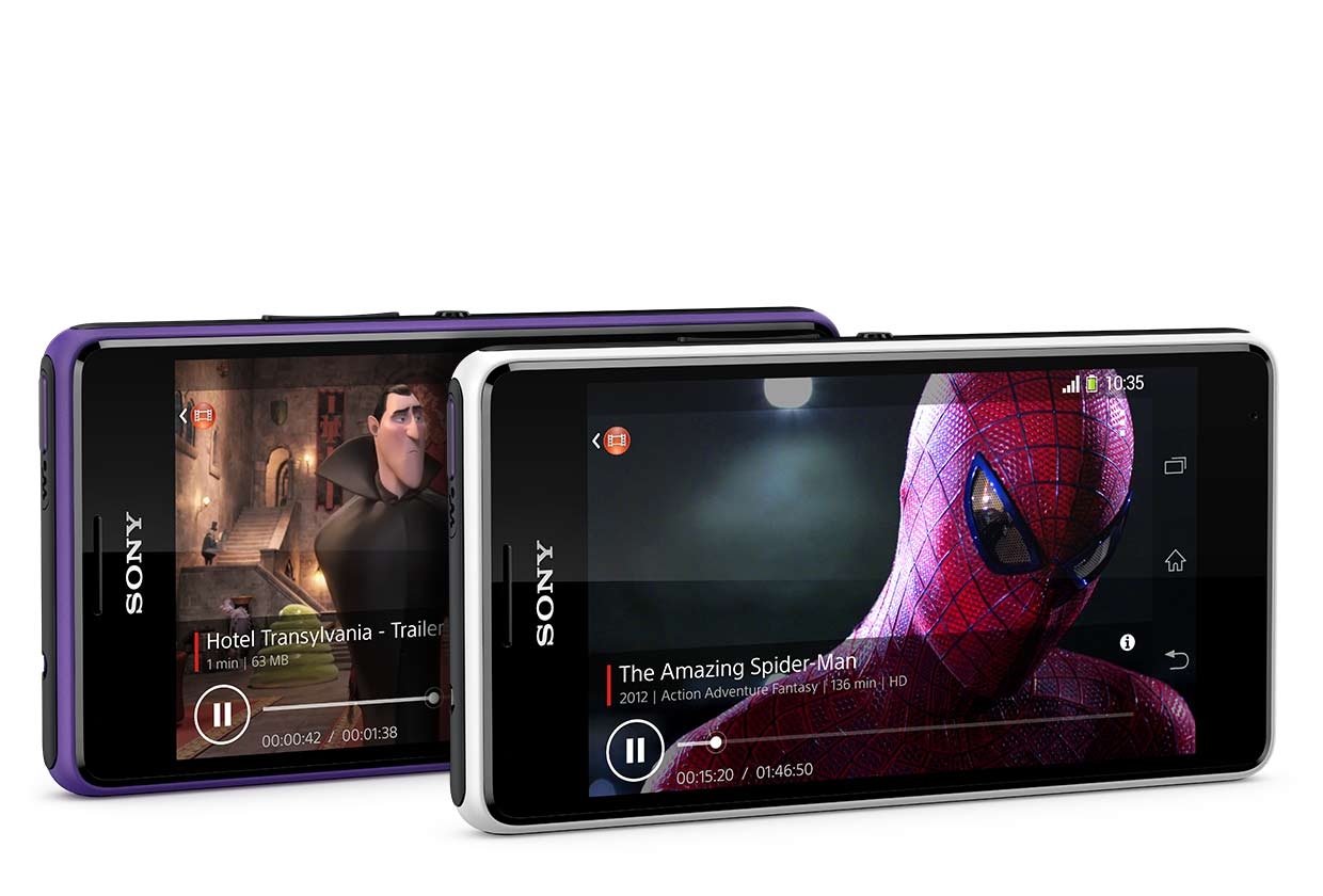 Màn hình sở hữu chất lượng hiển thị tuyệt vời trên Sony Xperia E1