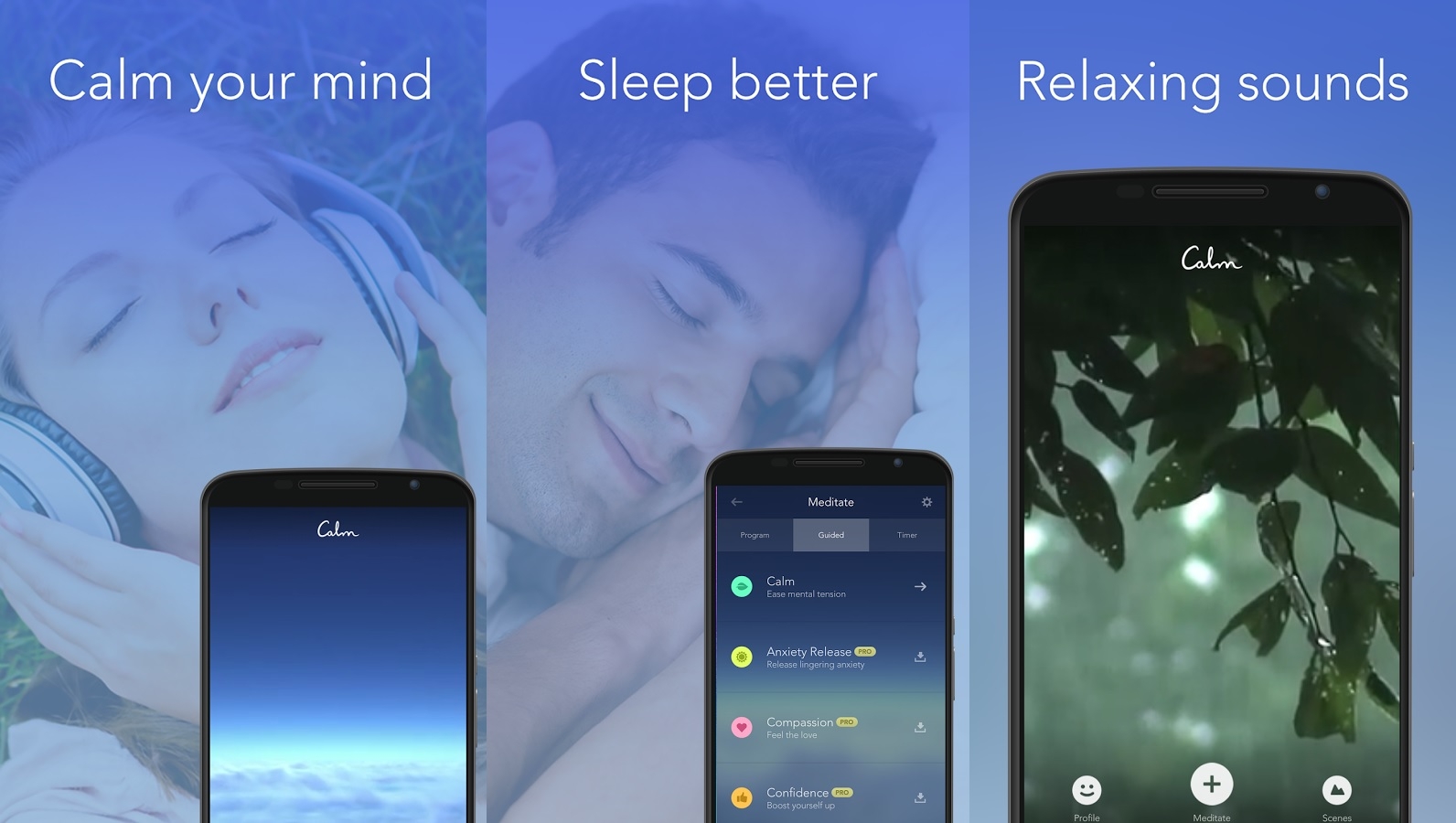 Calm – Meditate, Sleep, Relax
