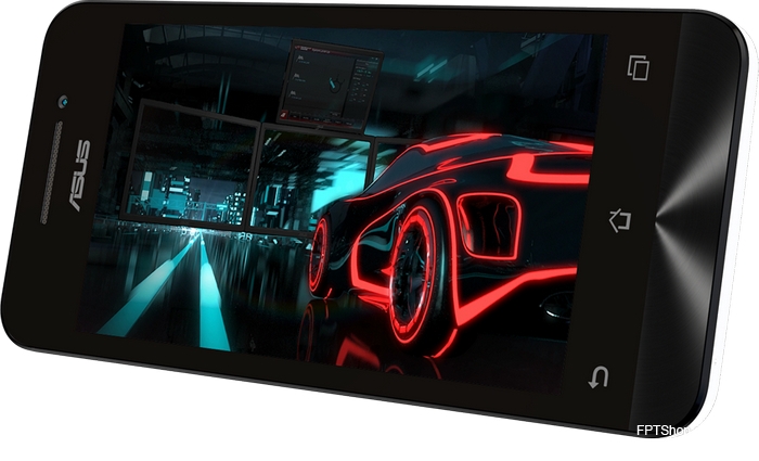 Asus Zenfone A450  có cấu hình mạnh mẽ với vi xử lý lõi kép