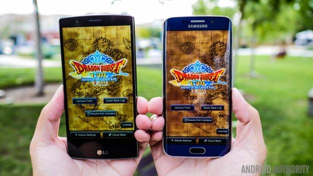 So sánh màn hình hiển thị LG G4 với Galaxy S6 và Galaxy S6 Edge