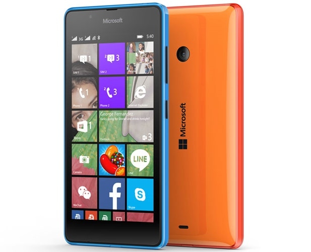 Thiết kế Microsoft Lumia 540 Dual Sim