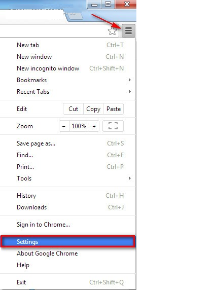 Khôi phục lại chế độ mặc định trên Chrome