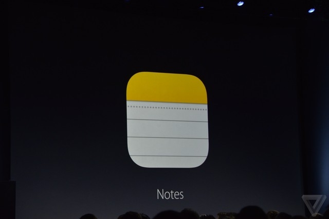 Ứng dụng Note mới của Apple