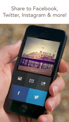 Chia sẻ ảnh thông qua mạng xã hội như Facebook, Twitter hay Instagram