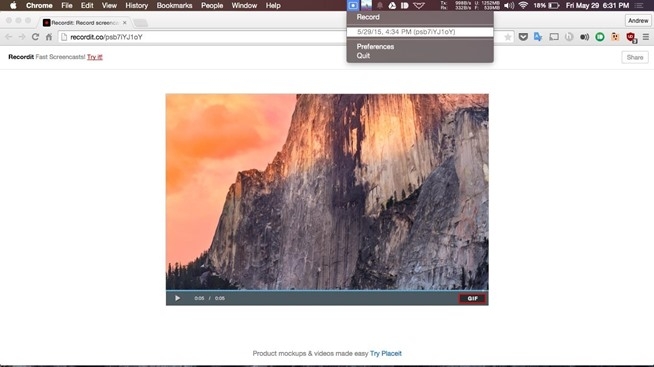 Chia sẻ video quay màn hình dễ và nhanh